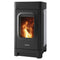 Justus | Pelletofen | Canis | 6,4 kW | Speckstein, Stahl Schwarz