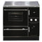 Wamsler wasserf. Küchenofen | K 148 CL | 23 kW | schwarz/chrom | links