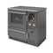 Wamsler wasserf. Küchenofen | K 148 F | 23 kW | Anthrazit | links