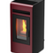 KALOR Pelletkamin | Angela 10C | kanalisierbar | 8,7 kW | Bordeaux