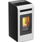 KALOR Pelletkamin | Denia 14C | kanalisierbar | 12,5 kW | Weiß