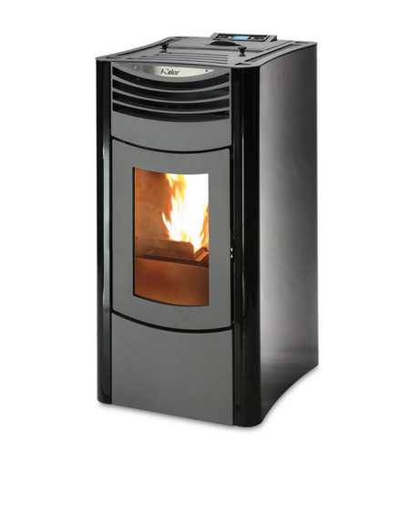 KALOR Pelletkaminofen NUX 98 Line Mod. 6, schwarz | klimaworld.com