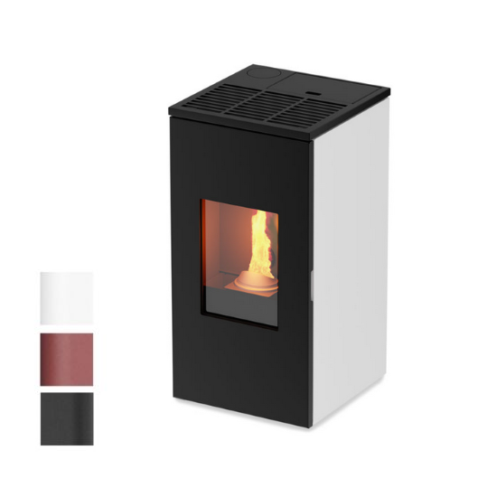 Kalor Pelletkamin Futura 7C, Farbwahl  | klimaworld.com
