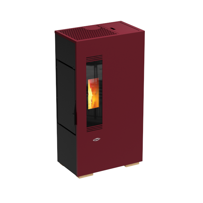 KALOR Pelletofen Mini 5.S, bordeaux| klimaworld.com