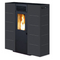 KALOR Pelletkamin | Quadra Mod 6 | 6,2 kW | Schwarz