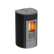 KALOR Pelletkamin | Redonda Basic Mod 10 | 7,8 kW | Schwarz