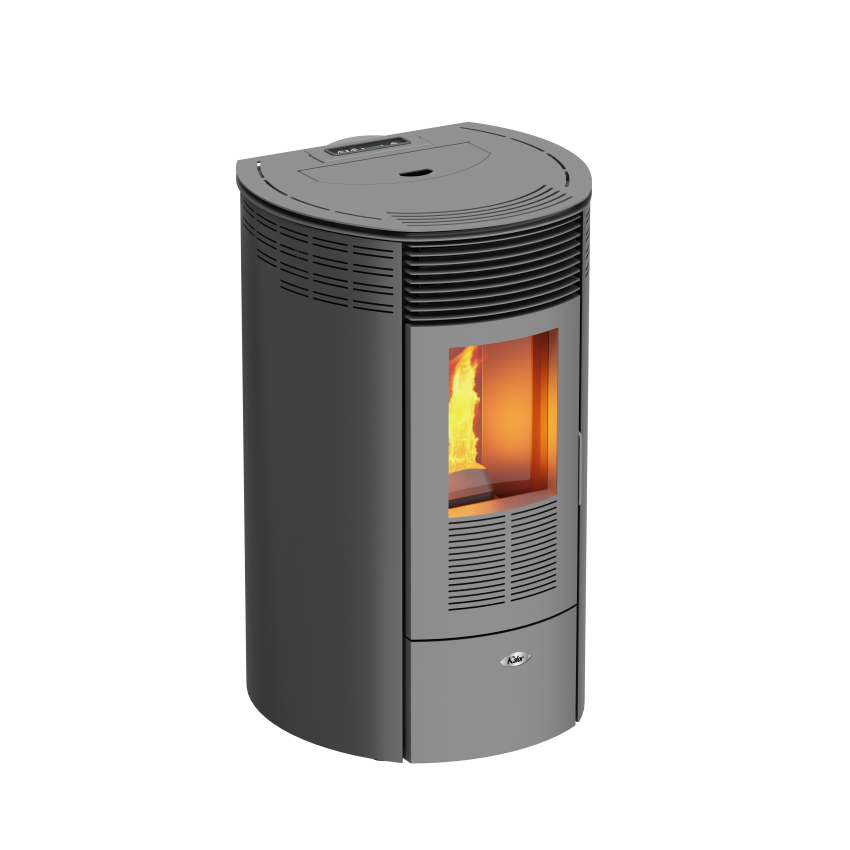 Kalor Pelletkamin Redonda Basic Mod 10 grau | klimaworld.com