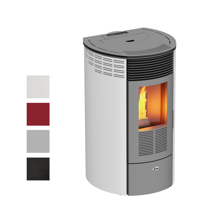 KALOR Pelletofen Redonda Basic Mod 8 Farbwahl | klimaworld.com