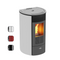 KALOR Pelletkamin | Redonda Glas Mod 8 | 6,3 kW | Farbwahl