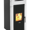 KALOR Pelletkamin | Idro Sonia 28 | wasserführend | 25,9 kW | Weiß