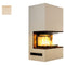 Hajduk Kaminbausatz Pure Extra für Volcano 3PLh|Crema Marfil