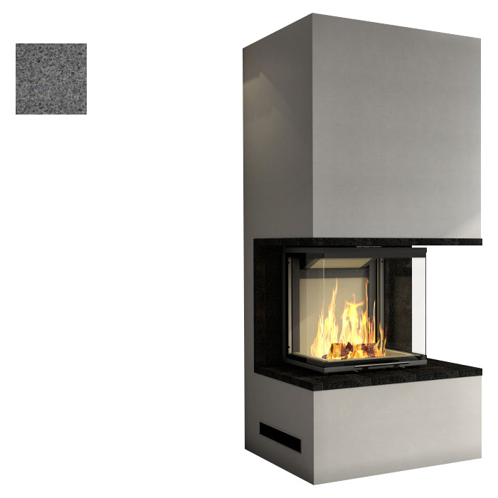 Kaminbausatz Pure| Dark Grey| Klimaworld.com