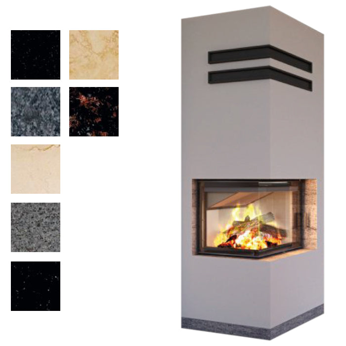 Hajduk Kaminbausatz Unique| 6,5 kW| Farbwahl| Klimaworld.com