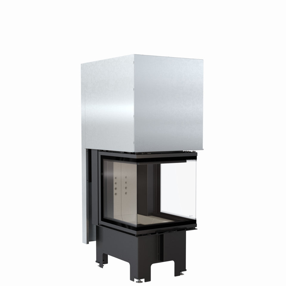 ThermoFlux Kamineinsatz TFA8-HLRF 50/50 | 3-seitig, Guillotine | 8 kW ➔ klimaworlv.com
 