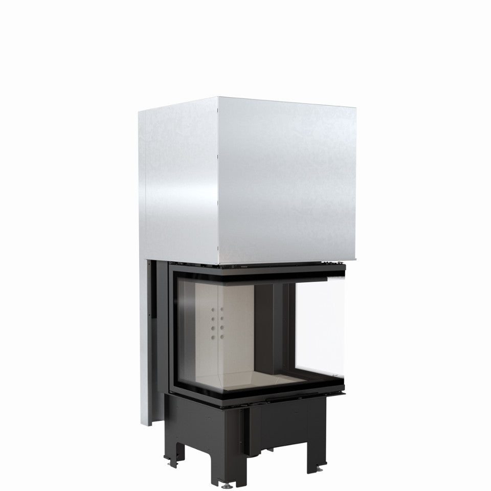ThermoFlux Kamineinsatz TFA9-HLRF 60/40 | 3-seitig, Guillotine | 9 kW ➔ klimaworlv.com
