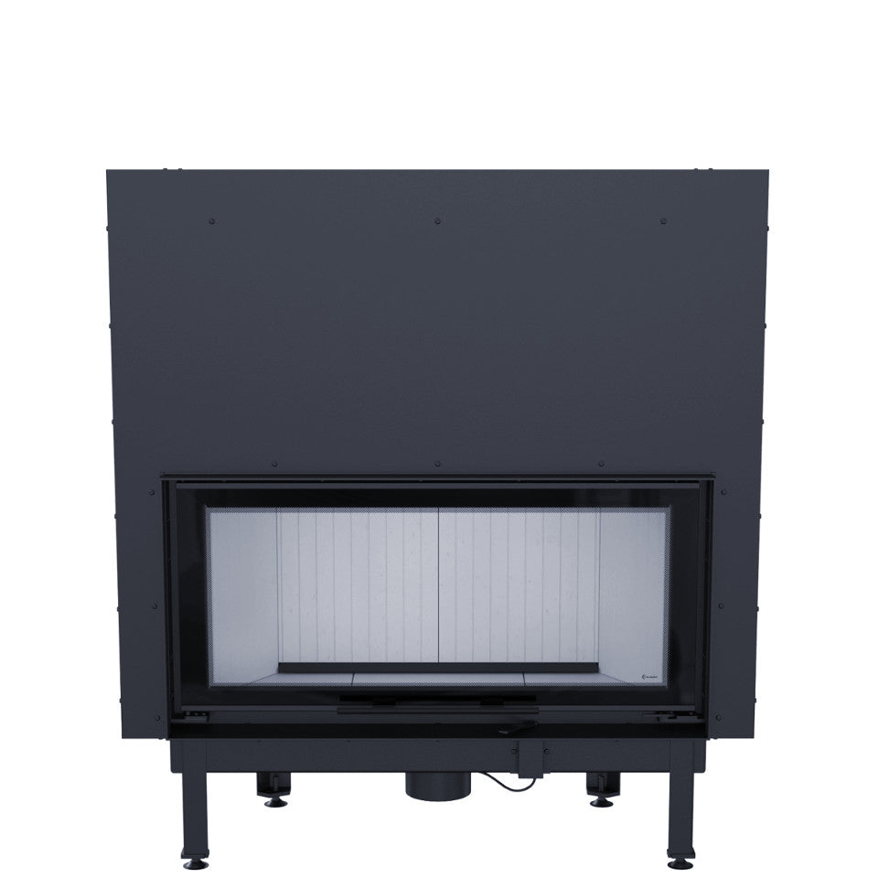 ThermoFlux Kamineinsatz TFC10-H | gerade, hochschiebbar | 10 kW ➔ klimaworlv.com