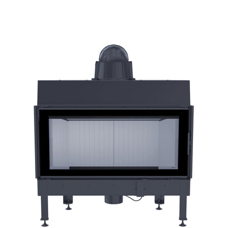 ThermoFlux Kamineinsatz TFC10-K | gerade, Klapptür | 10 kW ➔ klimaworlv.com