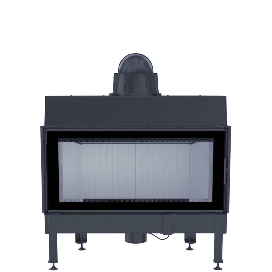 ThermoFlux Kamineinsatz TFC10-K | gerade, Klapptür | 10 kW ➔ klimaworlv.com