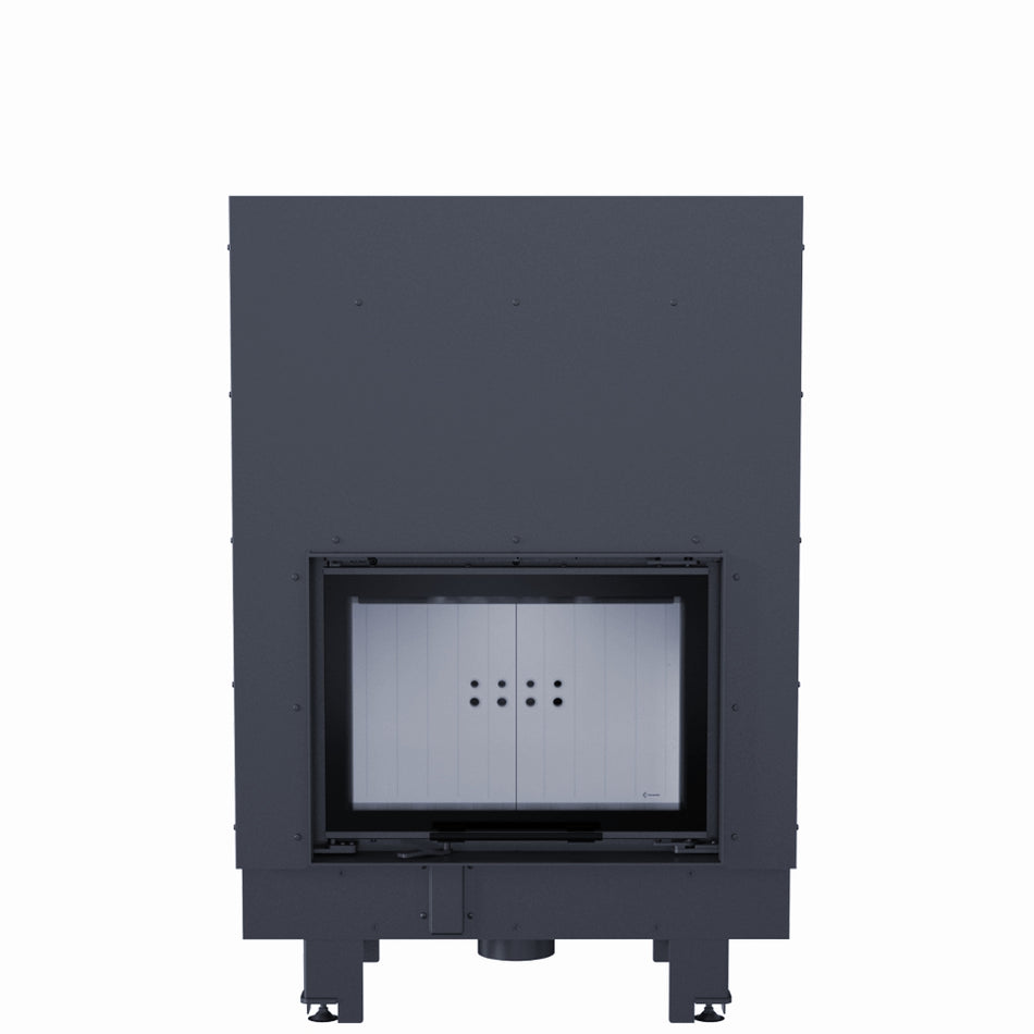 ThermoFlux Kamineinsatz TFD7-H | gerade, hochschiebbar | 10 kW ➔ klimaworlv.com