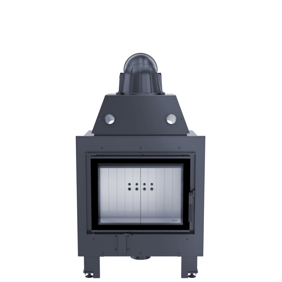 ThermoFlux Kamineinsatz TFD7-K | gerade Scheibe | Klapptür | 7 kW ➔ klimaworlv.com