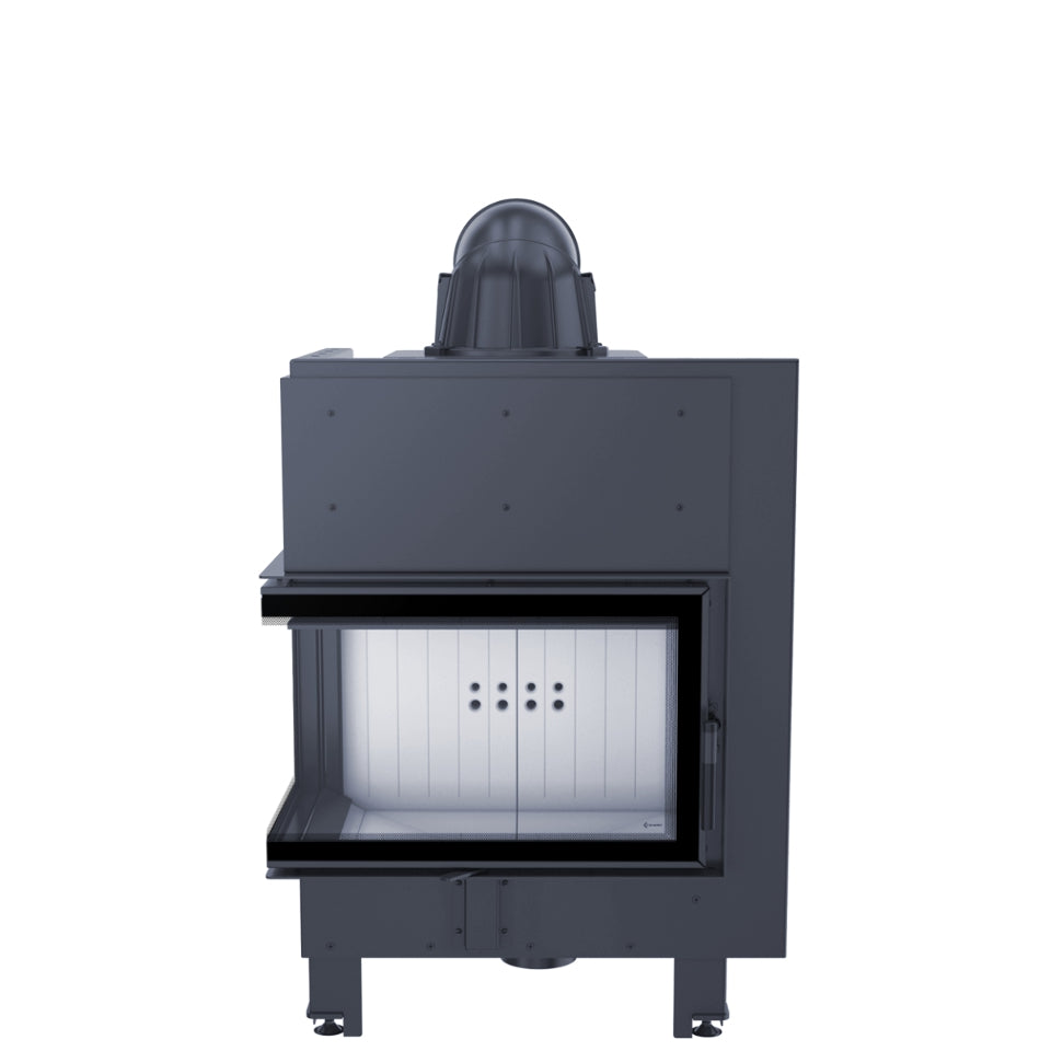 ThermoFlux Kamineinsatz TFD7-KEL | Eckscheibe links | Klapptür | 7 kW  ➔ klimaworlv.com
