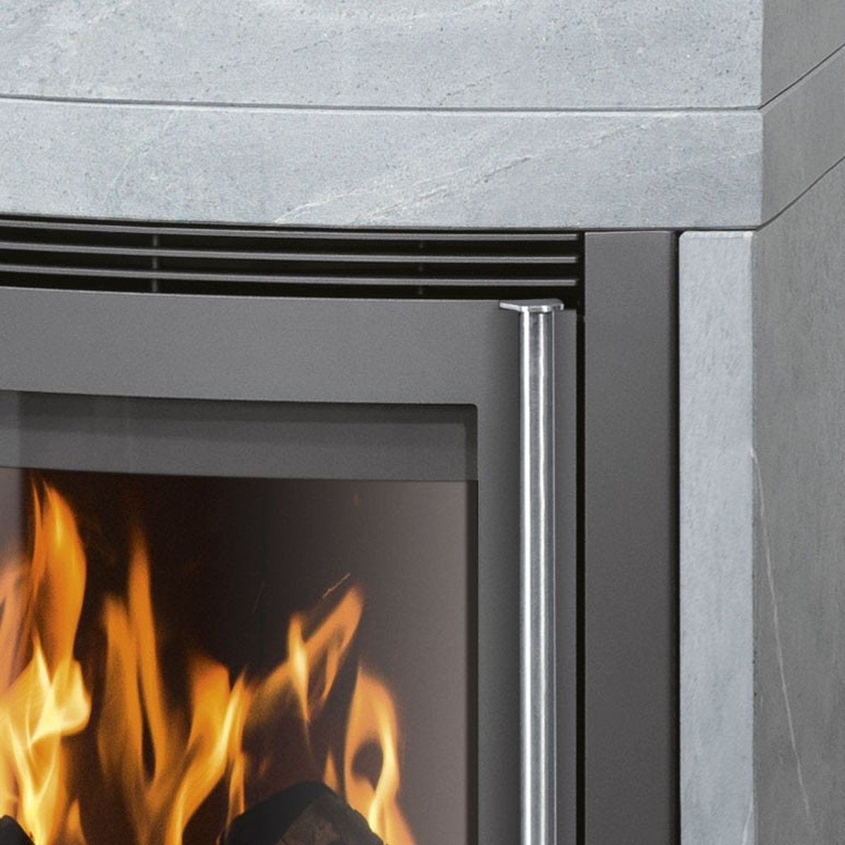 ORANIER | Hara Massiv | Kaminofen | Gussgrau | 6.0 kW | A+