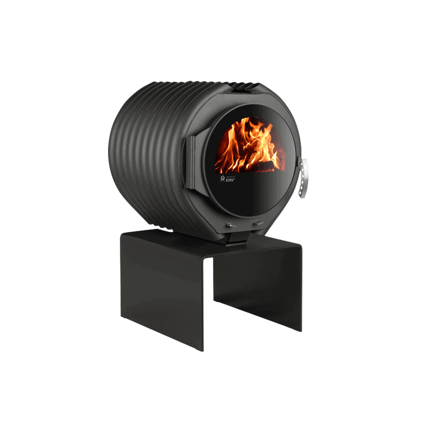 KANUK | Kaminofen Kanuk® - TUBE Bridge | schwarz | 8 kW