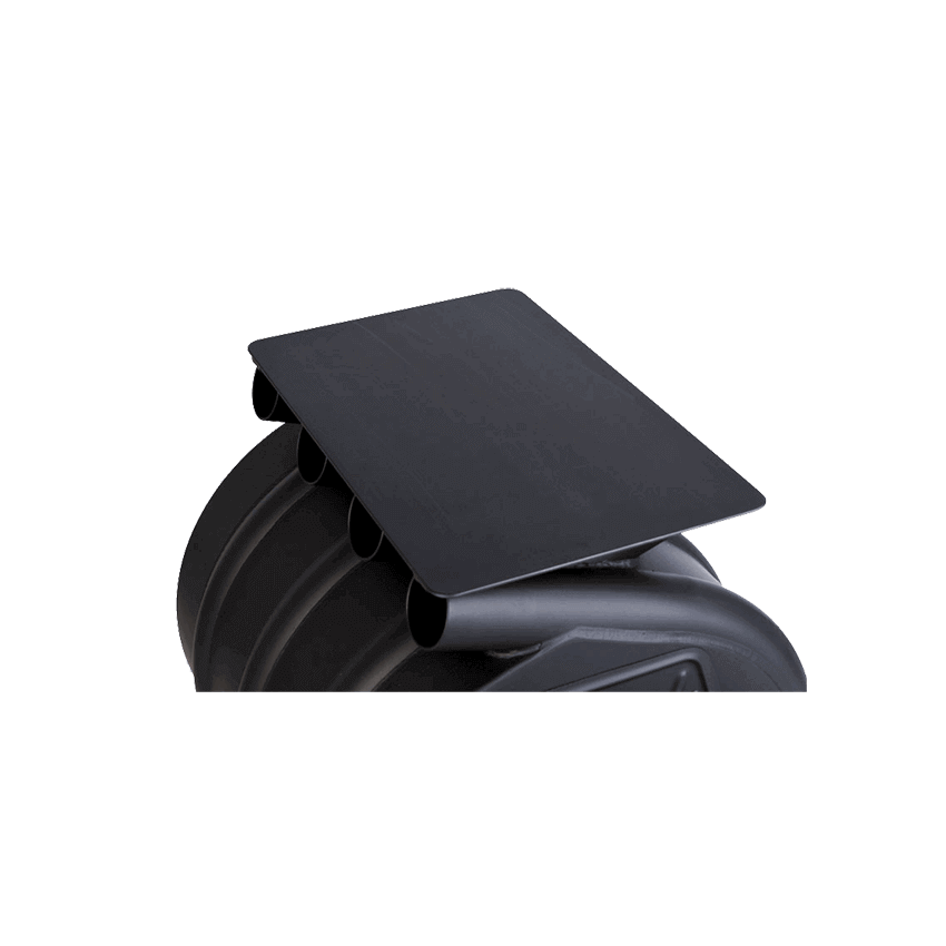 Warmhalteplatte  geschlossen 