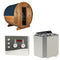 Sentiotec Sauna Komplettset Kaski 180 View | Viking Combi | 4 Pers.