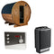 Sentiotec Sauna Komplettset Kaski 220 Panorama | Saunaofen 100 E  | 6 Pers.