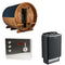 Sentiotec Sauna Komplettset Kaski 240 Panorama | Saunaofen 100 E  | 6 Pers.