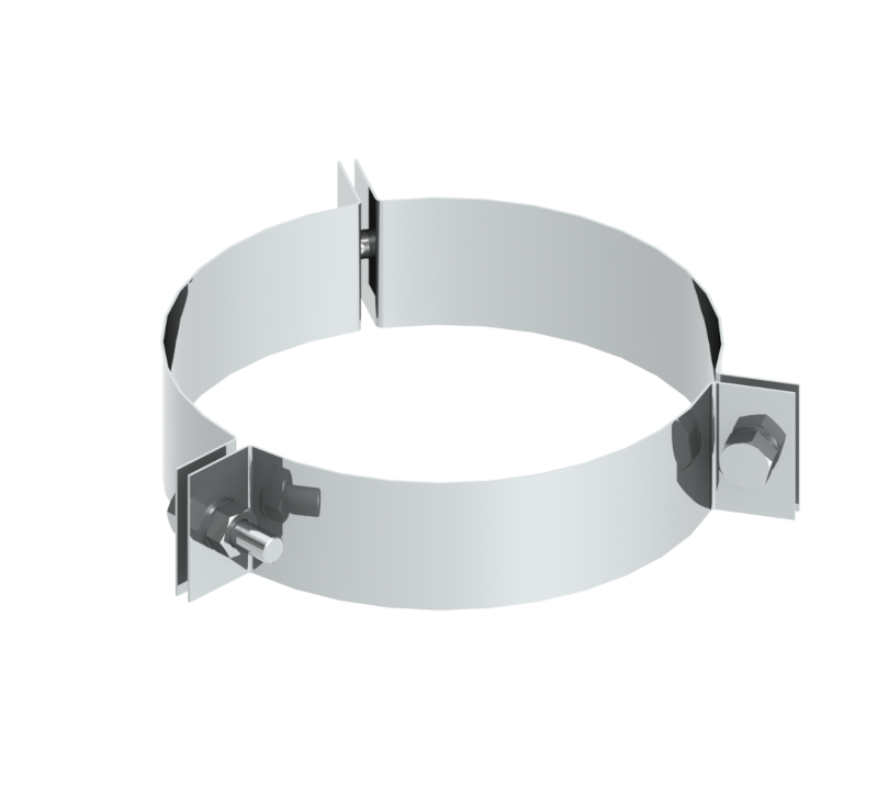 Jeremias 3-Punkt-Abspannschelle | Edelstahl 