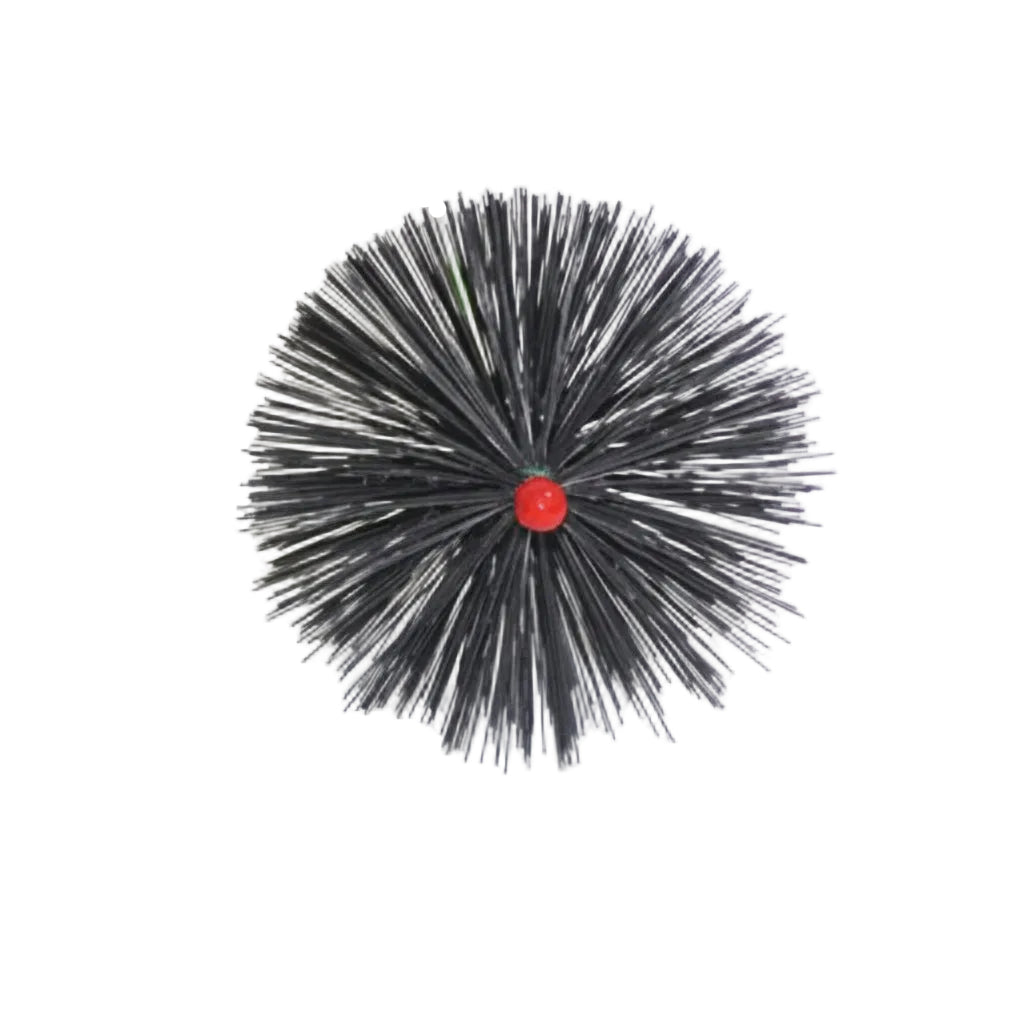 Kesselbürste Ofenbürste  Ø 120mm x 100mm Gewinde M12