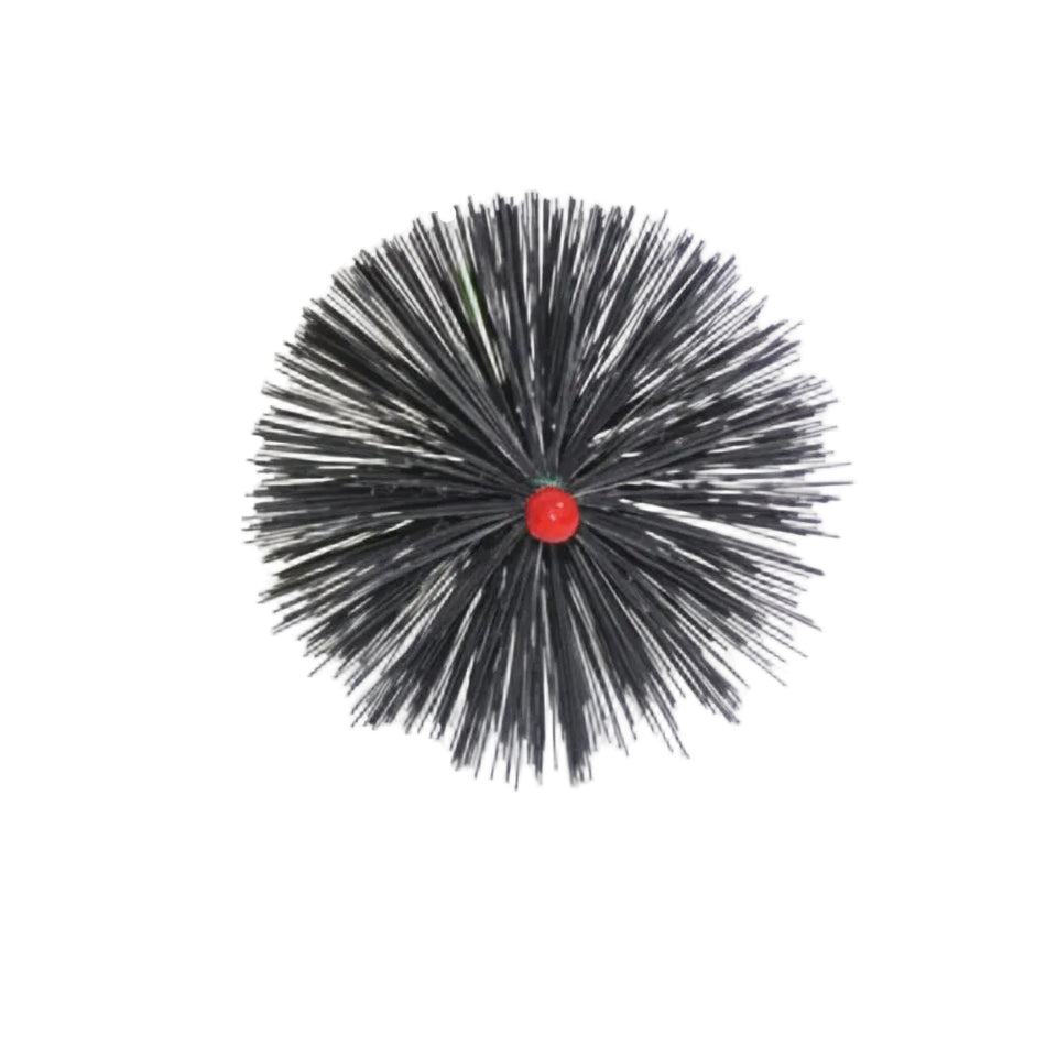 Kesselbürste Ofenbürste  Ø 120mm x 100mm Gewinde M12