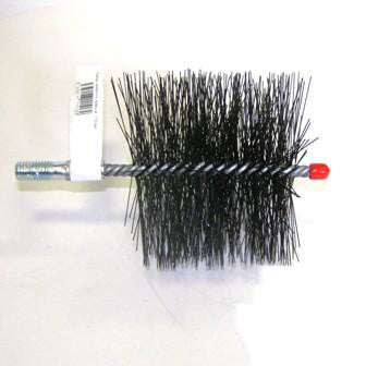 Kesselbürste Ofenbürste Ø 100mm x 100mm Gewinde M12