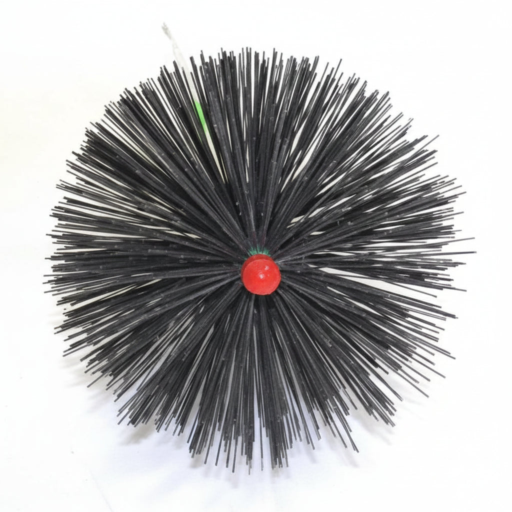 Kesselbürste Ofenbürste Ø 100mm x 100mm Gewinde M12
