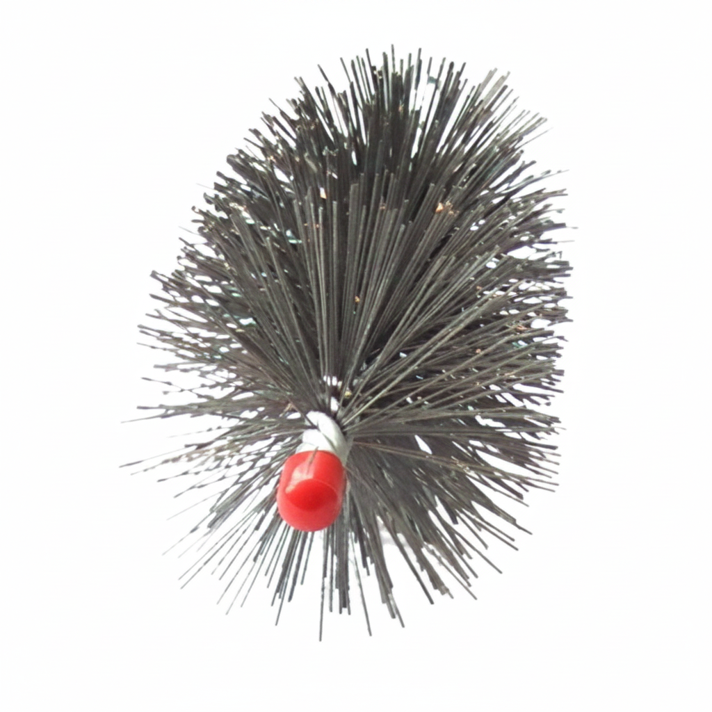 Kesselbürste Ofenbürste  Ø 90mm x 100mm Gewinde M12