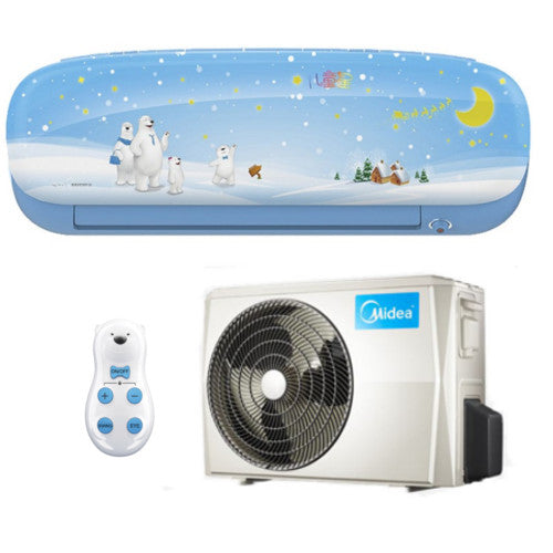 Midea Klimaanlage Kids Star 35 Inverter Wandgerät in blau mit 3,5kW