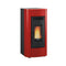 Extraflame Pelletofen Klaudia | Belüftet | bordeaux | 8 kW