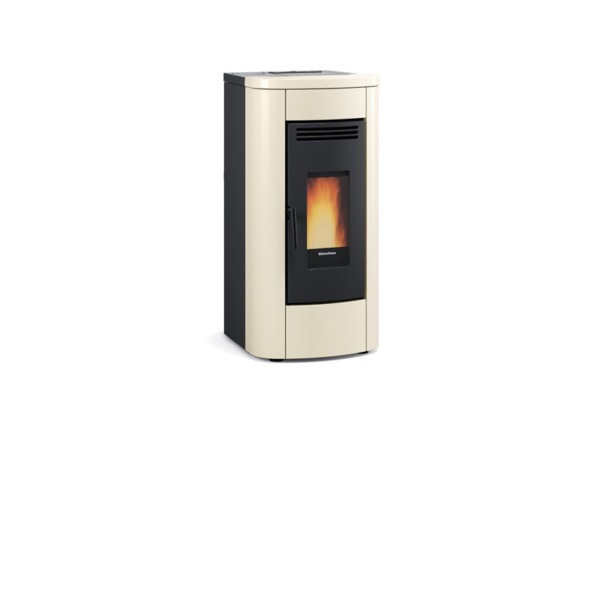 Extraflame Pelletofen Klaudia Plus in elfenbein