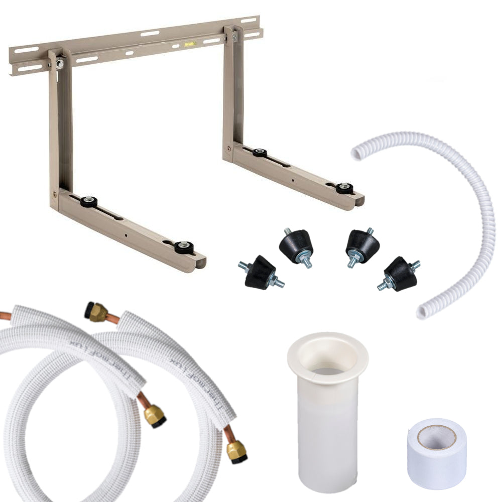 Klimaanlagen Montagepaket | Komplettset | 1/4'' 3/8'' Anschluss | klimaworld.com