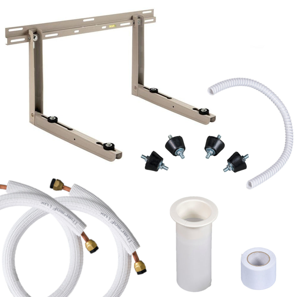 Klimaanlagen Montagepaket | Komplettset | 1/4'' 3/8'' Anschluss | klimaworld.com