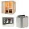 Sentiotec Sauna Komplettset Komfort Large | Viking Combi | 5 Pers.