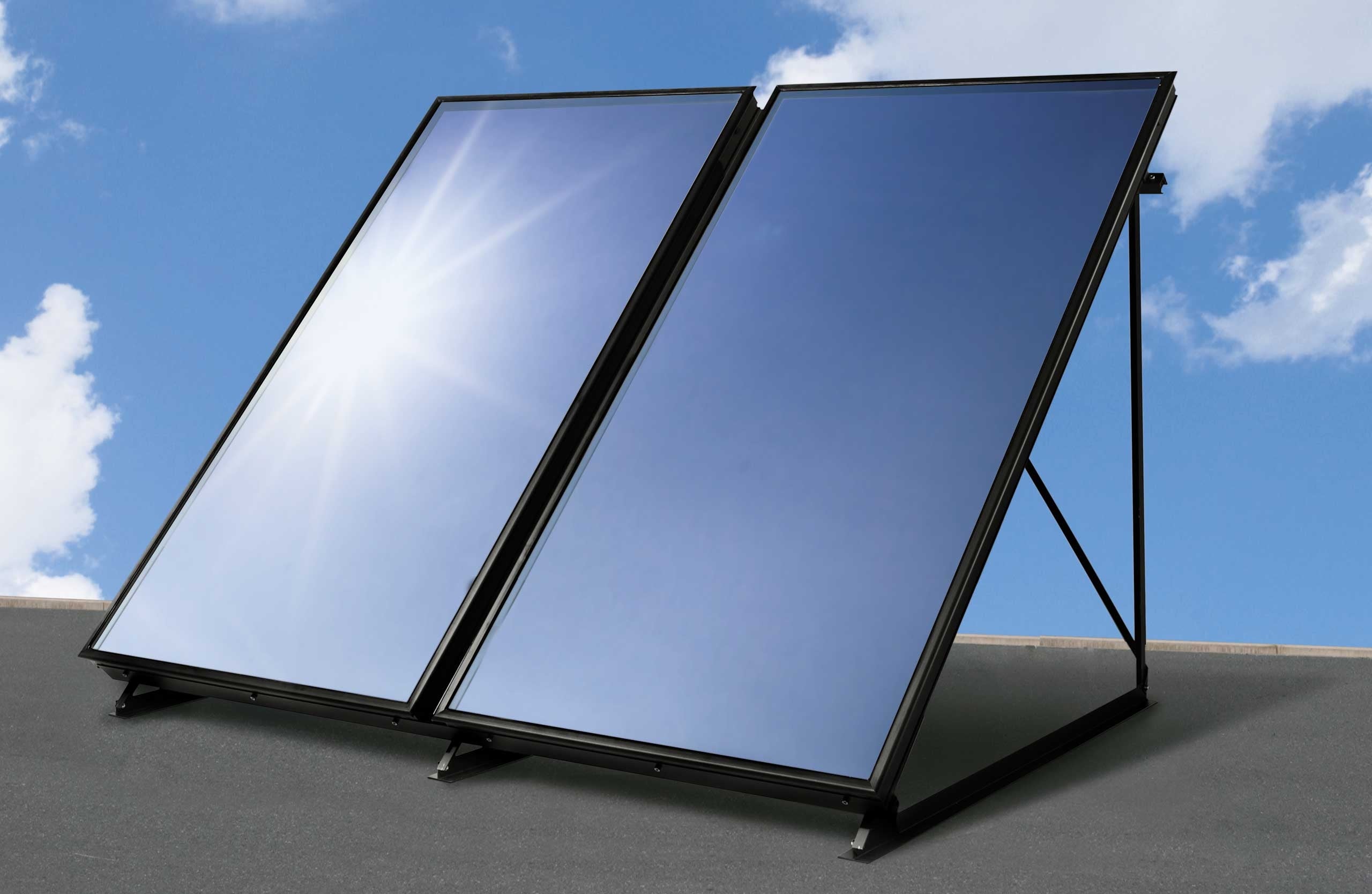 ThermoFlux TFK Premium 2.3 Flachkollektorenset 11,70 m² | Klimaworld.com