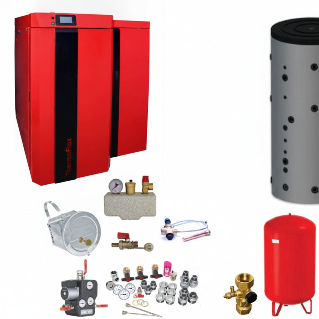 ThermoFlux Kombikessel | Pid Logic Kombi 35 kW | Komplettset 2