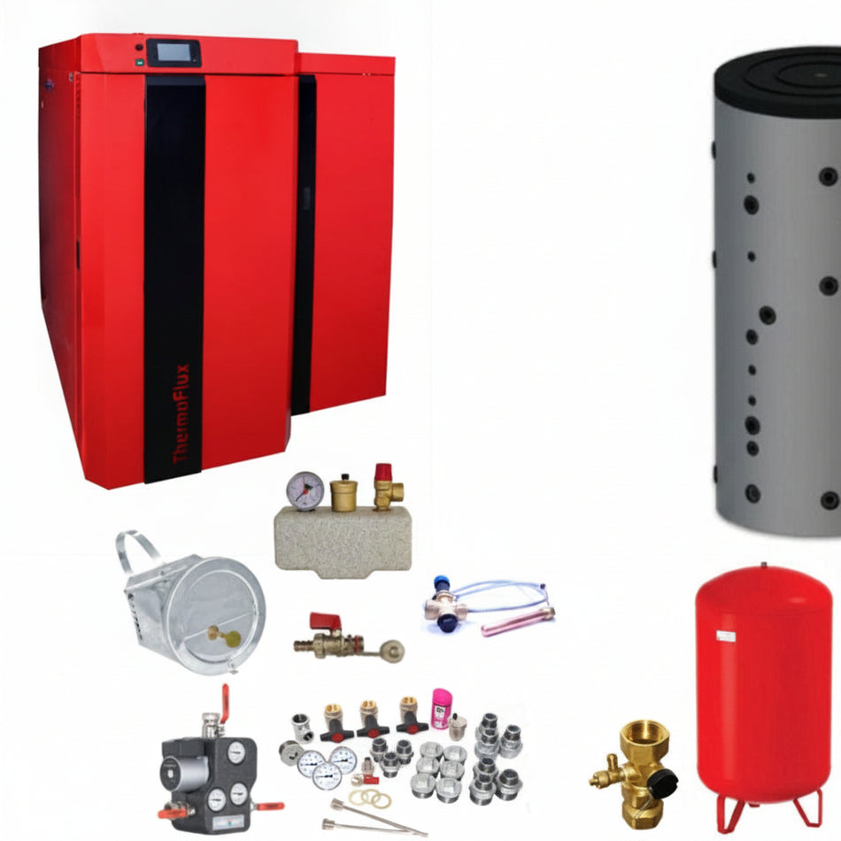 ThermoFlux Kombikessel | Pid Logic Kombi 35 kW | Komplettset 2