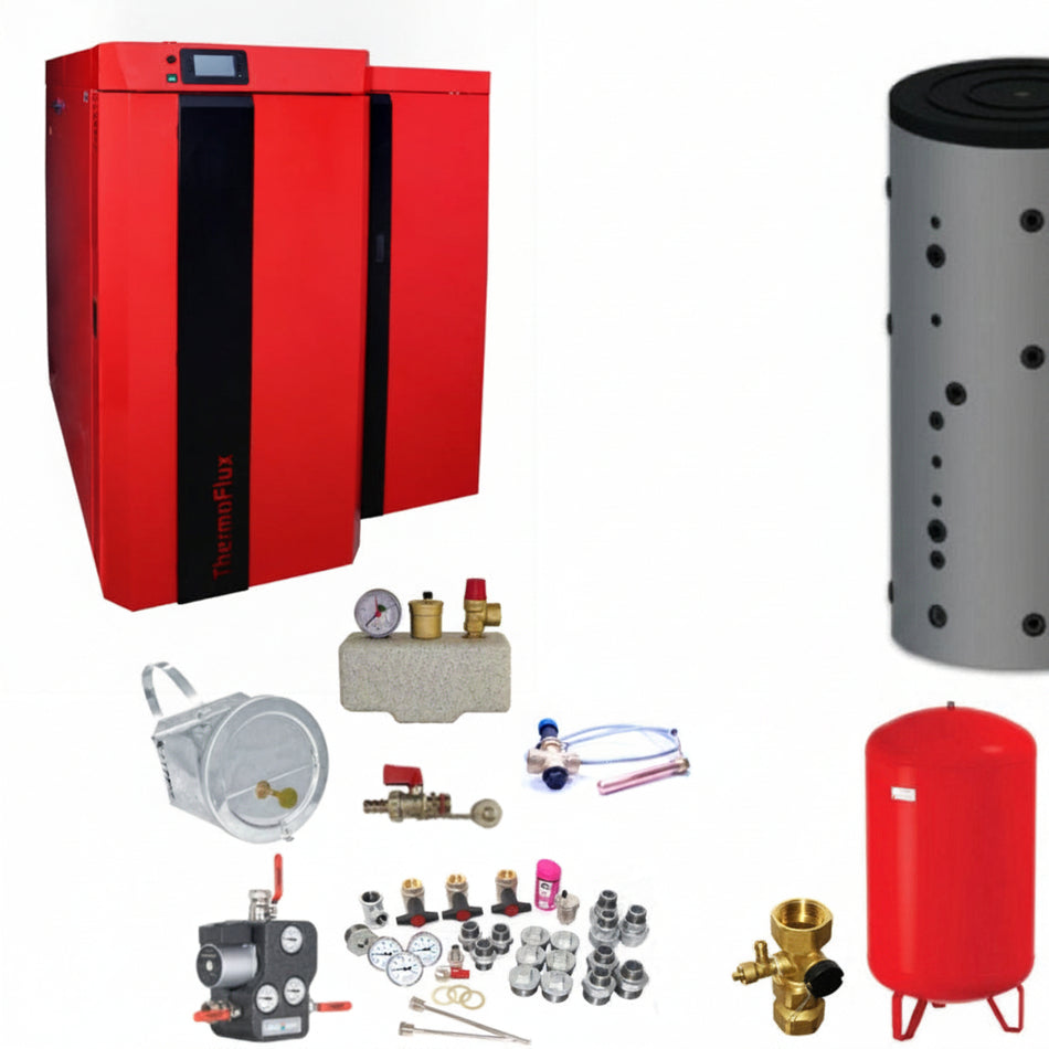 ThermoFlux Kombikessel | Pid Logic Kombi 45 kW | Komplettset 2 | Klimaworld.com