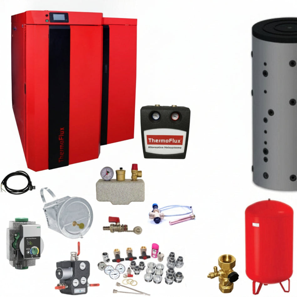ThermoFlux Kombikessel | Pid Logic Kombi 35 kW | Komplettset 3 | Klimaworld.com