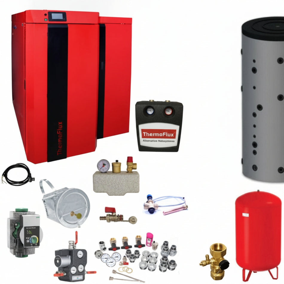 ThermoFlux Kombikessel | Pid Logic Kombi 45 kW | Komplettset 3 | Klimaworld.com