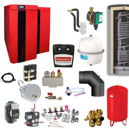 ThermoFlux Kombikessel | Pid Logic Kombi 45 kW | Komplettset 5 | Klimaworld.com